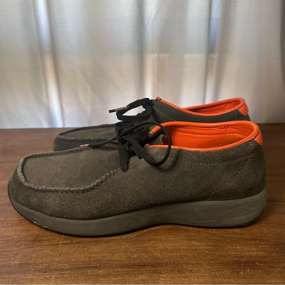 Gravis Lokash Charcoal Shoes Men’s 9 Lace Up Gray Orange